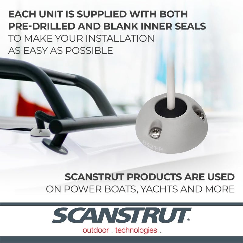 Scanstrut DS21A-P Small Cable Seal for Connectors to 0.83" and Cables 0.165"-0.35" - Plastic - Image 5